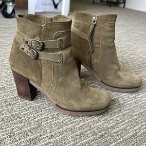 Holding Horses for Anthropologie suede ankle boots